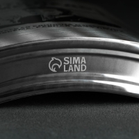 Фляжка ГИГАНТ &laquo;Мера&raquo;, 1920 мл, серебристая