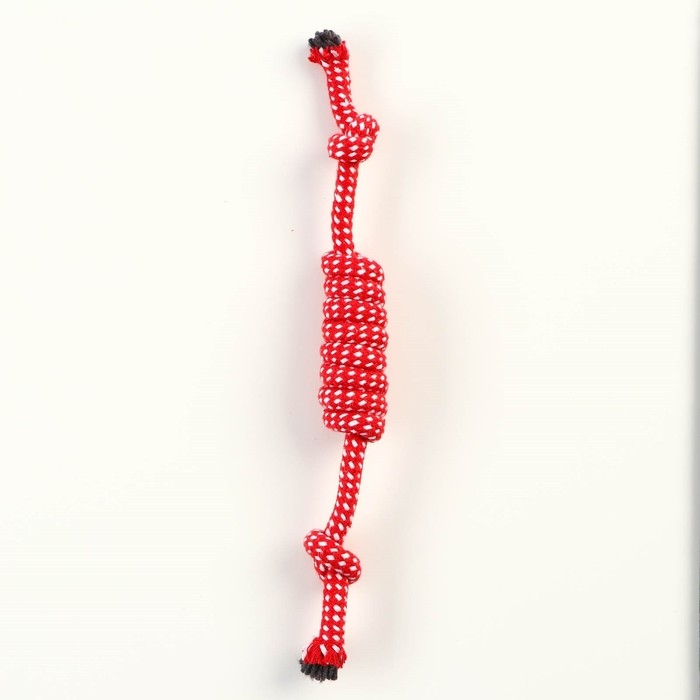 Игрушка канатная "Конфета", до 20 г, красная