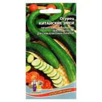 Семена Огурец "Китайский Змей", среднепоздний, пчелоопыляемый, 10  шт
