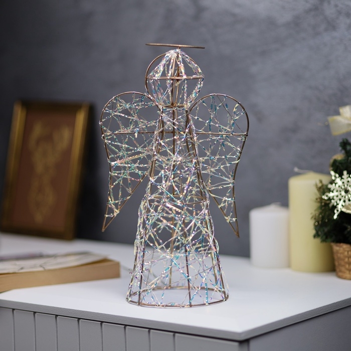 Светодиодная фигура &laquo;Ангел&raquo; 29х17х16 см, 20 LED, батарейки ААx2 (не в комплекте), свечение теплое белое