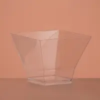 Форма пластиковая одноразовая для фуршета &laquo;Пагода&raquo;, 120 мл, прозрачная