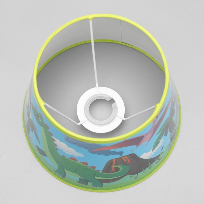 Абажур "Динозавры" Е14 разноцветный 20х20х15 см