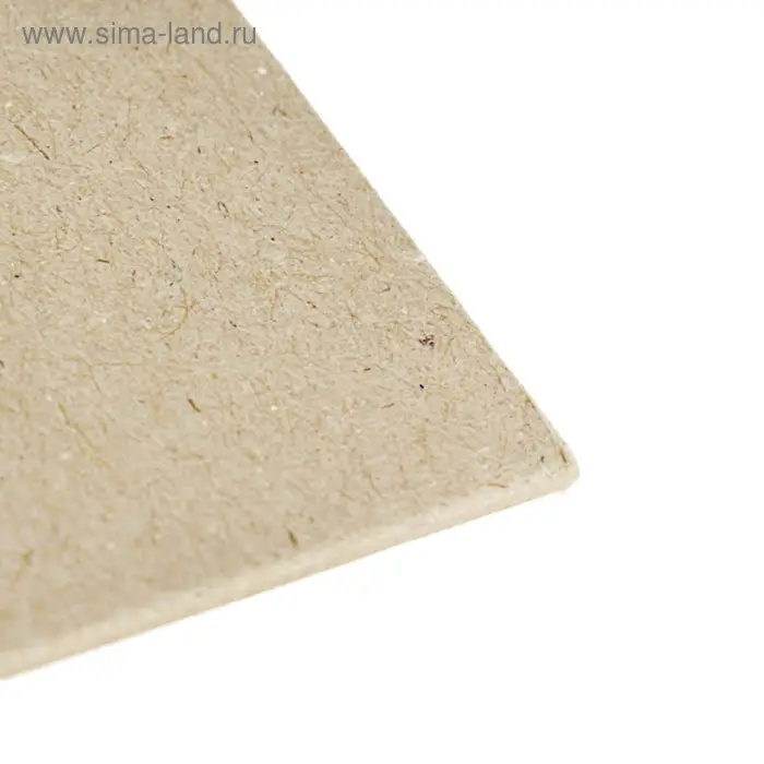 Картон переплётный (обложечный) 1.5 мм, 30 х 30 см, 950 г/м2, серый