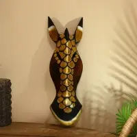 Маска &laquo;Зебра&raquo;, 50 см, дерево албезия