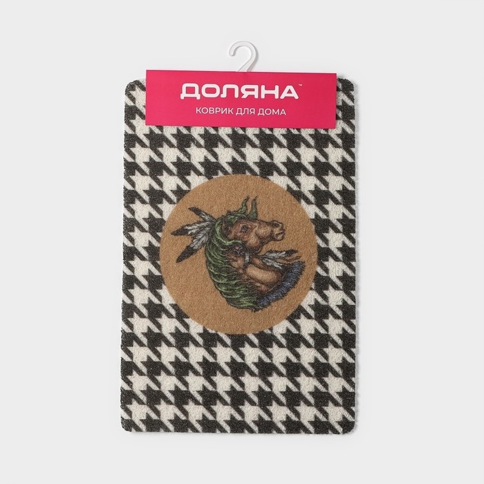 Коврик придверный Доляна &laquo;Айдахо&raquo;, 38&times;58 см