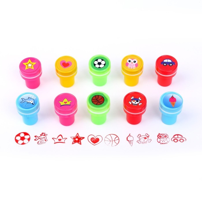 Печать цветная &laquo;Прелесть&raquo;, набор 10 шт., МИКС