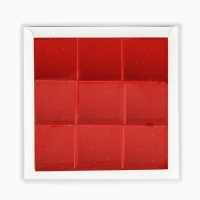 Коробка под 9 конфет с ячейками &laquo;Аромат праздника&raquo;, 14.5 х 14.5 х 3 см, Новый год