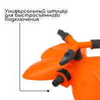 Распылитель 3-лепестковый, под коннектор, пластик, &laquo;Бабочка&raquo;, Greengo