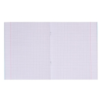 Тетрадь 48 листов в клетку PROGRESSIVE Бирюзовая, пластиковая обложка, блок 65 г/м&sup2;