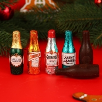 Новый год. Шоколад фигурный SELECT by ABTEY, с алкогольной начинкой, ассорти, 13 &plusmn; 1 г