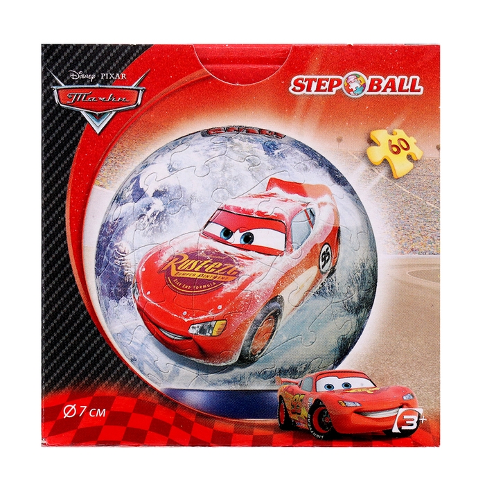 Пазл-шар &laquo;Тачки&raquo;, 60 элементов