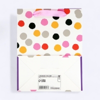 Пакет ламинированный &laquo;Конфетти&raquo;, MS 18 &times; 23 &times; 10 см