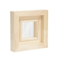 Окно, 30&times;30см, двойное стекло ЛИПА