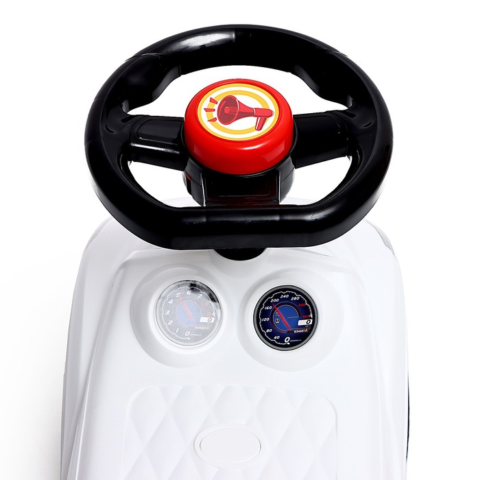 Толокар &laquo;Ночной гонщик&raquo;, звуковые эффекты, цвет белый