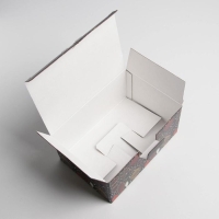 Коробка подарочная новогодняя складная &laquo;С Новым Годом&raquo;, 22 х 15 х 10 см, Новый год