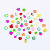 Фигурки для дизайна ногтей &laquo;Фрукты&raquo;, цвет МИКС