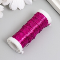 Проволока для творчества "Фуксия" 30 метров, толщина 0,3 мм 5,5х2,2х2,2 см