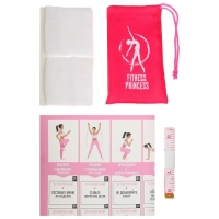 Набор ONLITOP &laquo;Подготовь себя&raquo;: фитнес-резинки 3 шт., чехол, измерительная лента, напульсники, календарь тренировок