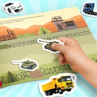 100 наклеек &laquo;Транспорт&raquo;, 12 стр.