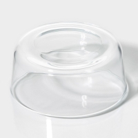 Контейнеры стеклянные с крышкой Доляна &laquo;Коралл&raquo;, 390/530 мл