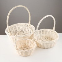 Набор корзин &laquo;Косичка&raquo;, 3 шт, 35&times;12/38 см, 29&times;11/32 см, 24&times;10/27 см, ива