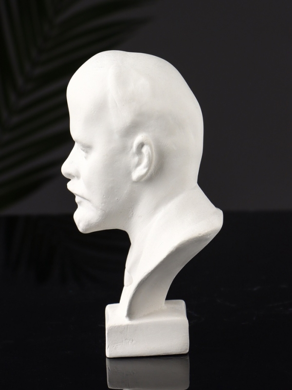 Набор бюстов на подносе, 20х10х15 см, белый