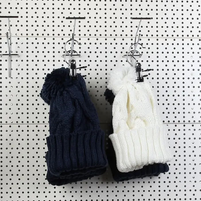 Крючок - вешалка с прищепкой, 10 шт. 5&times;2&times;11.5 см, цвет хром