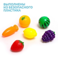 Развивающий сортер &laquo;Фрукты и Овощи&raquo;, МИКС