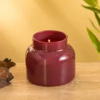 Свеча с травами в банке Earthy collection "Midnight rose" 200 гр, соевый воск