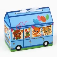 Коробка для сладостей &laquo;С днём рождения!&raquo;, 10 х 18 х 14 см