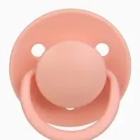 Соска - пустышка классическая, латекс, цв.персиковый, в контейнере, от 6 мес., M&B