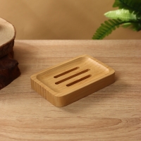 Мыльница 12,5х8 см, бамбук