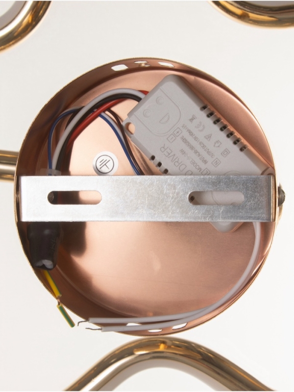 Бра Valentina 14Вт LED 4000-6000К золото 25х25х13см