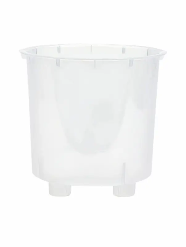 Кашпо со вставкой 2,5 л d15,7 см h15,6см "Genius" пластик прозрачный
