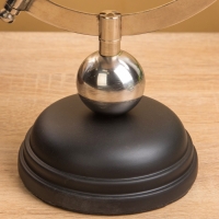 Глобус сувенирный "Жемчуг" 12,5х15х25,5 см, стекло, дерево