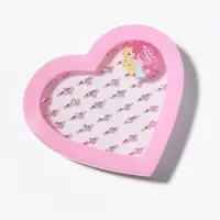 Кольцо детское Выбражулька &laquo;Как у мамы&raquo;, кристалл 4 мм, белое в золоте, безразмерное