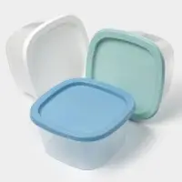 Контейнер пищевой SparkPlast BioFresh, 500 мл, пластик, прозрачный, крышка микс