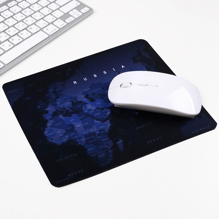 Коврик для компьютерной мыши &laquo;Карта&raquo;, 22 х 18 см