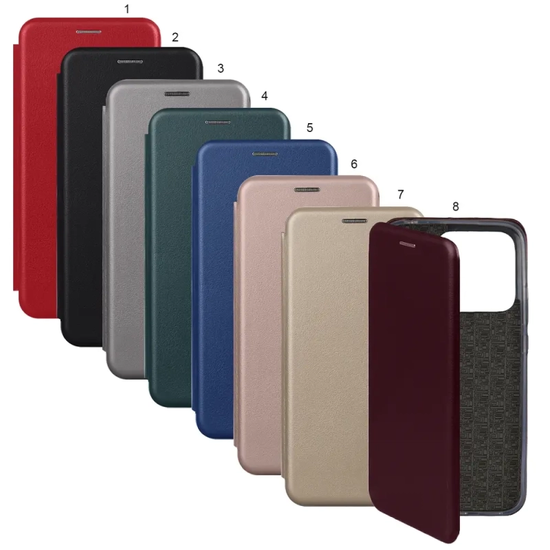 Чехол-книжка Xiaomi Redmi 10A цвета в ассортименте