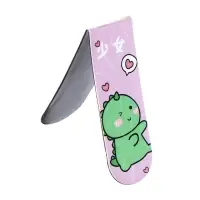 Набор магнитных закладок для книг Calligrata 6 штук, "Дракончики", МИКС