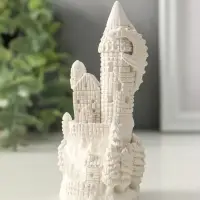 Фигура "Замок" размер 12х6 см, гипс