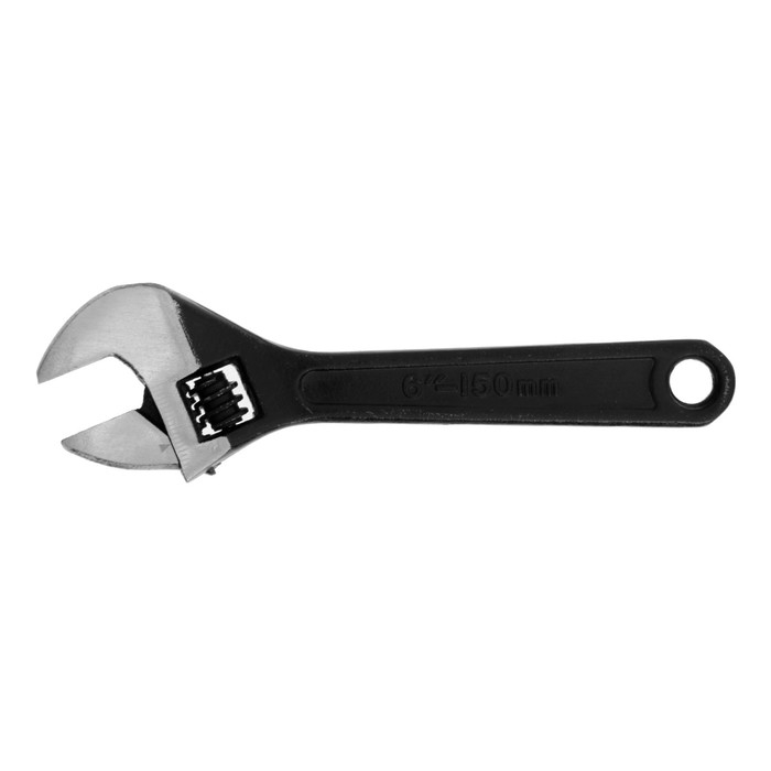 Ключ разводной ТУНДРА, фосфатированный, 150 мм