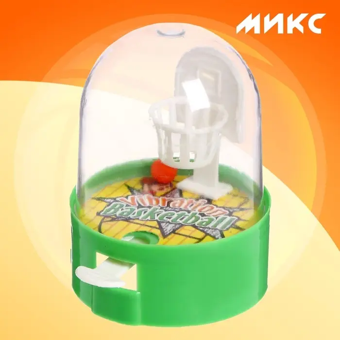 Настольный баскетбол &laquo;Штрафной бросок&raquo;, цвета МИКС, 1 игрок, 3+