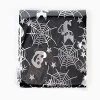 Скатерть на хеллоуин &laquo;Серебряная паутина&raquo;, 200 х 140