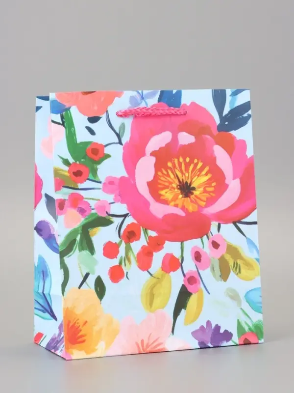 Пакет подарочный ламинированный &laquo;Декор&raquo; 18&times;22.3&times;10 см