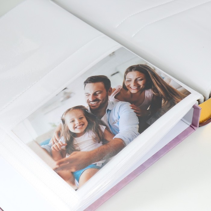 Фотоальбом на 200 фото 10х15 см "Букет цветов" МИКС 26х20,5х5,7 см