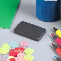 Магнит технический ферритовый, на обе стороны, прямоугольный, 40&times;25&times;5 мм
