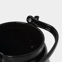 Чайник кон. с мет.р. 3,5л (черная)Черный мрамор