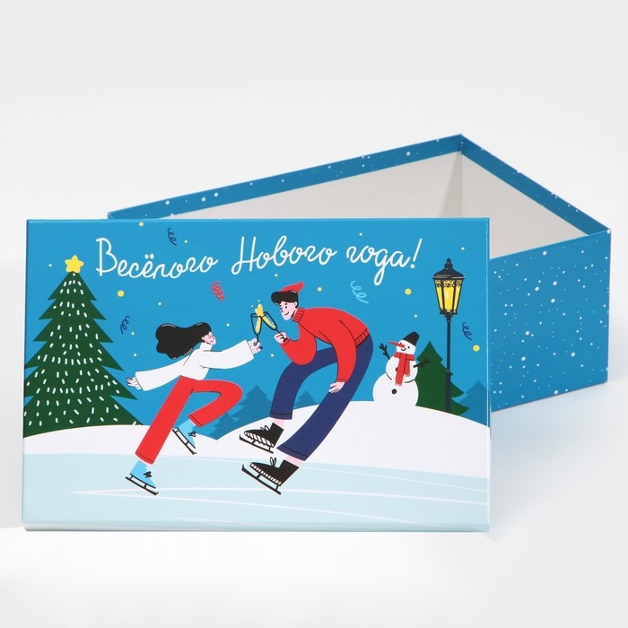 Набор подарочных коробок 5 в 1 &laquo;Волшебных моментов&raquo;, 32,5 х 20 х 12,5 - 22 х 14 х 8,5 см, Новый год