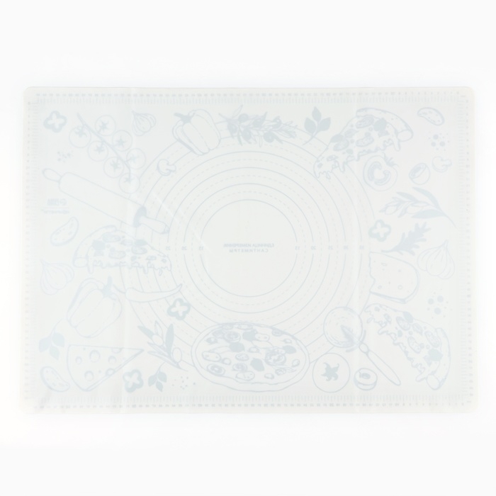 Силиконовой коврик для выпечки &laquo;Pizza time&raquo;, 50 х 70 см